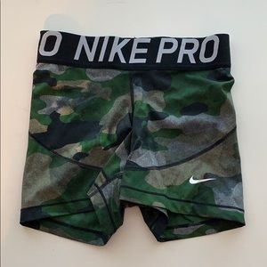 Nike Pro spandex shorts